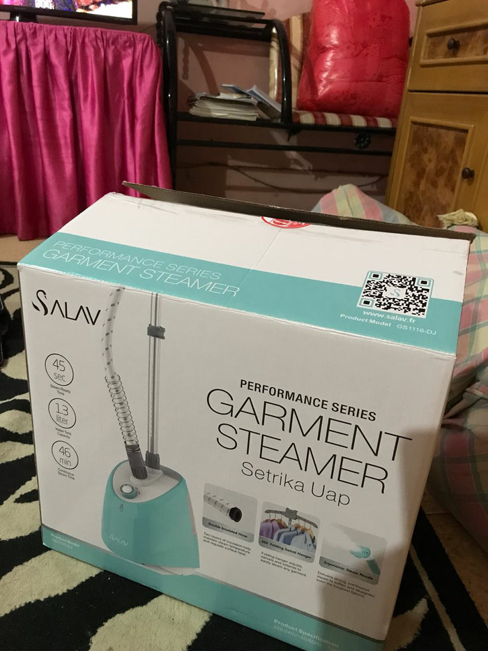 Jual Steamer setrika uap ace hardware Turquoise Kota Depok taramaztore Tokopedia