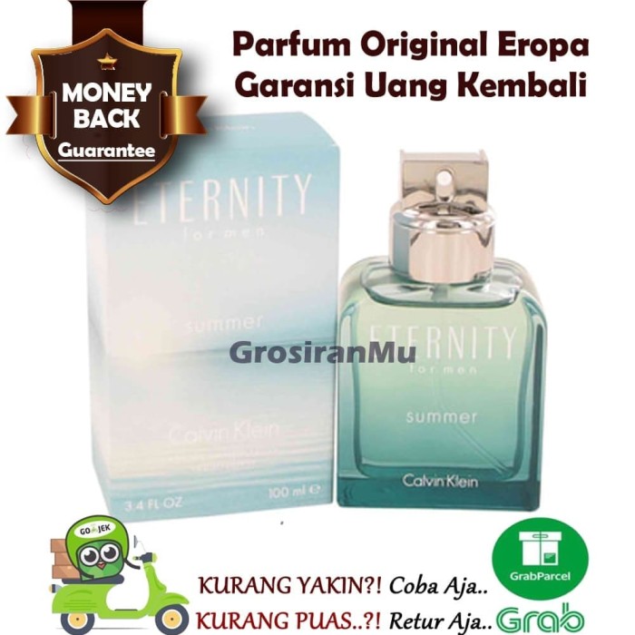 Jual Original Parfume Ck Calvin Klein Eternity Summer Parfum Pria