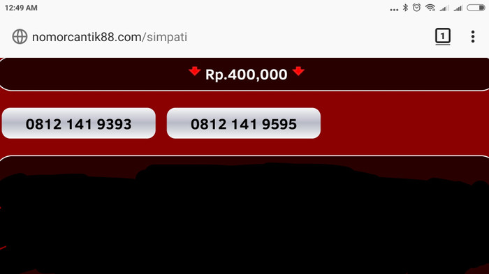 Kartu perdana simpati nomor cantik telkomsel nocan murah 3g 4g as hoki