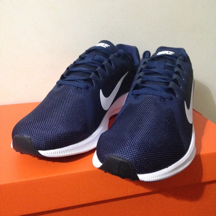 Sepatu Running/Lari Nike Downshifter 8 M MIdnight Navy 908984-400 Ori