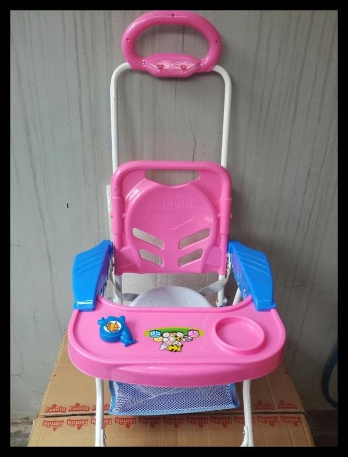 Meja Makan Bayi Family \U002F Chair Stroller Cs - 8288 - Kuning