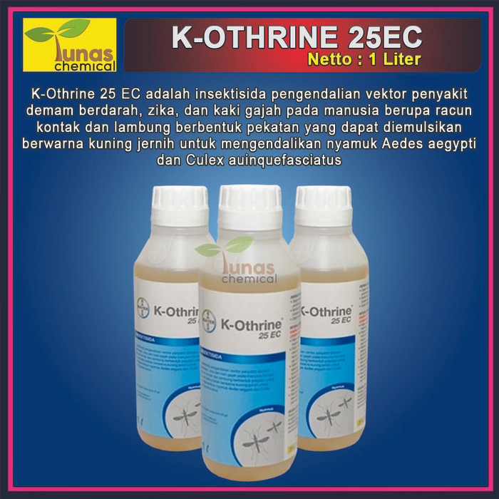Jual K Othriin 25 Ec Obat Fogging Terbaik Pembasmi Nyamuk Dbd Dan Malaria Kota Bekasi Tunas Chemical Tokopedia