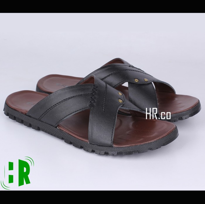 Sandal pria kulit selop Jepit NO nike navara bata kicker lebaran cowok