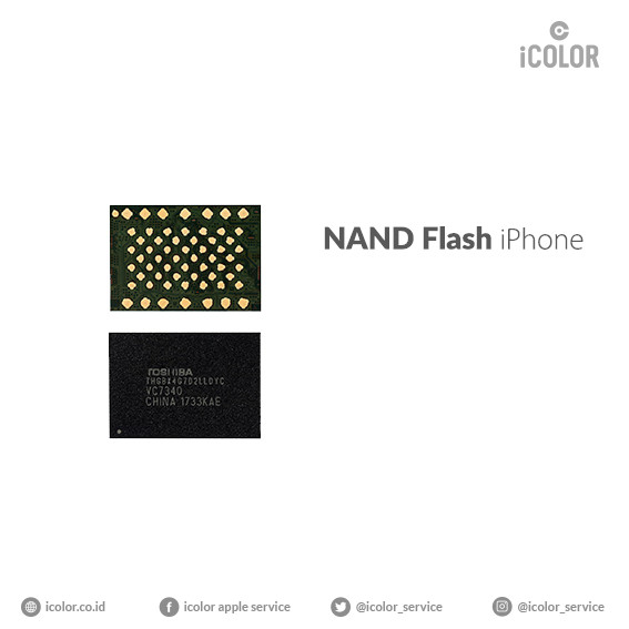 Jual IC Nand Flash iPhone 7 & 7 Plus - Jakarta Utara