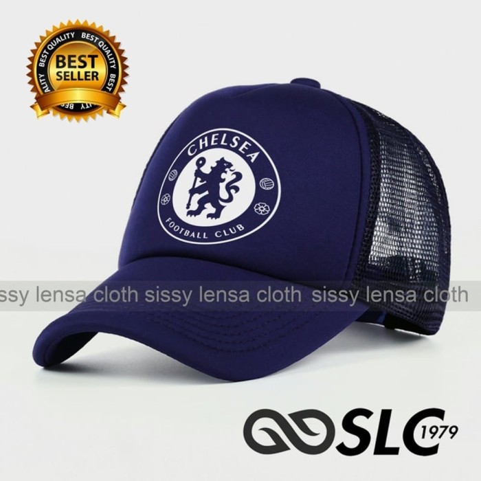Chelsea FC Unisex Baseball Kappe mit Club Wappen