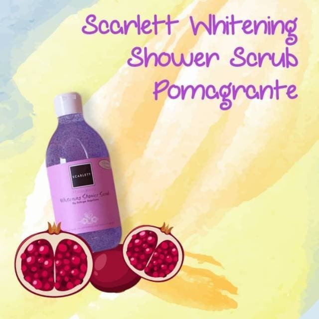 SCARLETT SHOWER SCRUB - SABUN MANDI SCARLETT - SCARLET SCRUB - MANGO