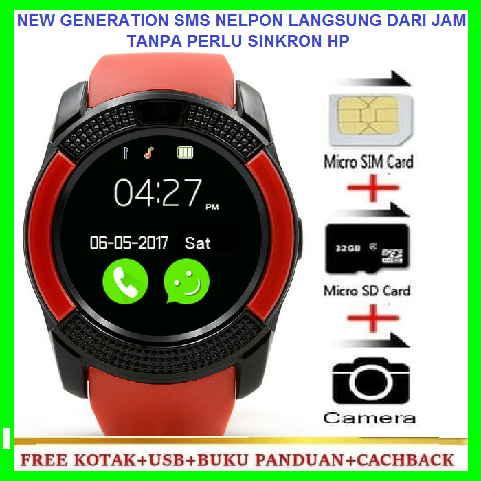 Hp Jam Tangan Pria Wanita Anak Skmei Casio Suunto Gshock Fossil Seiko - Putih