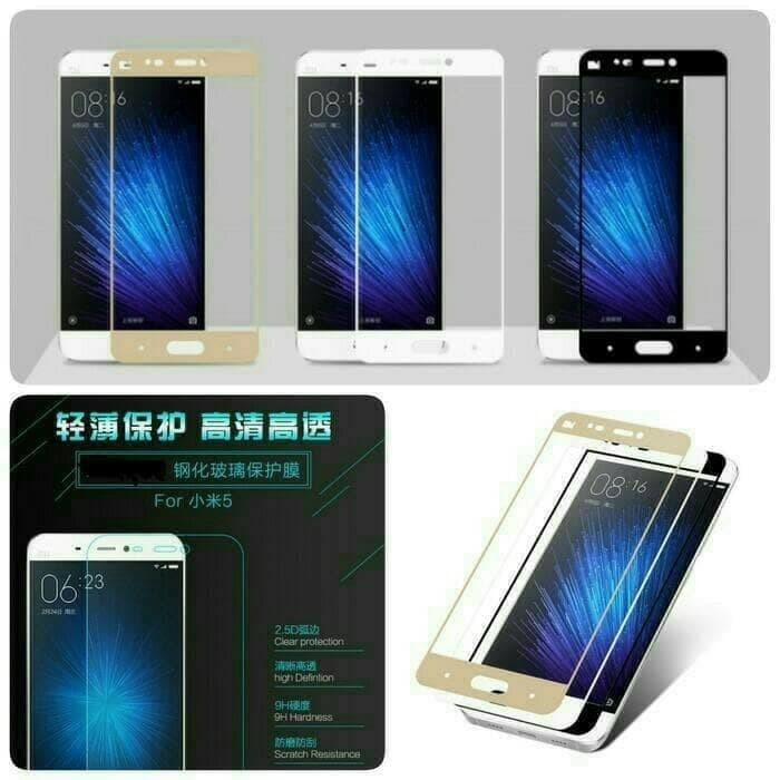 SAMSUNG J5 PRIME Tempered Glass Full Colour Warna Antigores