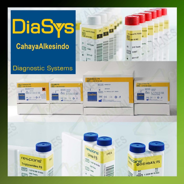 Jual Reagen Albumin in Urine / CSF FS ( Microalbumin ) Diasys 5x25ml/1x3ml Kota Tangerang