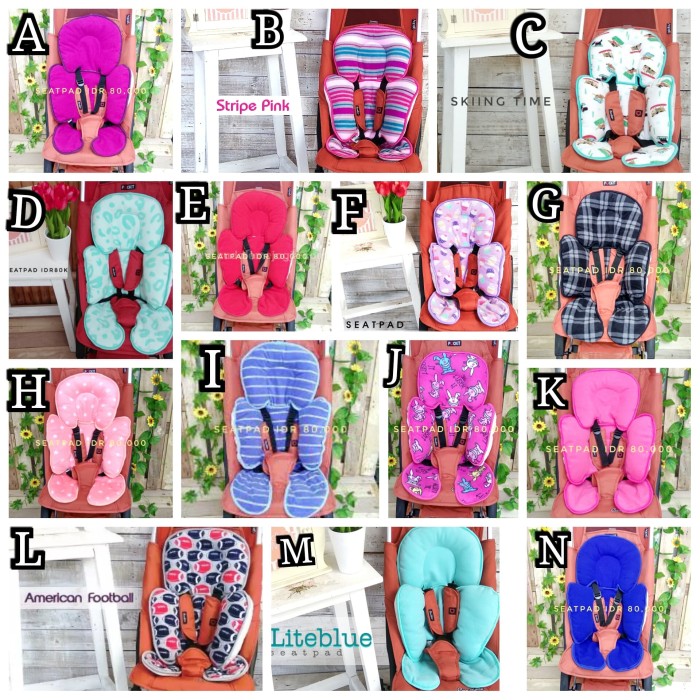 Seat Pad Cuddle Me Car Seat Alas Stroller Bouncer