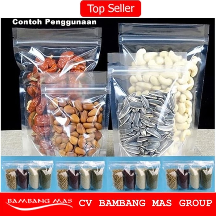Jual Plastik Kemasan/Standing Pouch/Kemasan Snack/Zipper