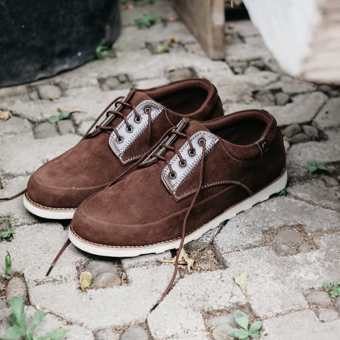 Foto Produk Sepatu Bandung ll Headway Footwear ll Jobs Brown dari Golden Glory Footwear
