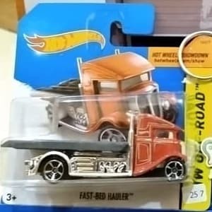 hot wheels fast bed hauler