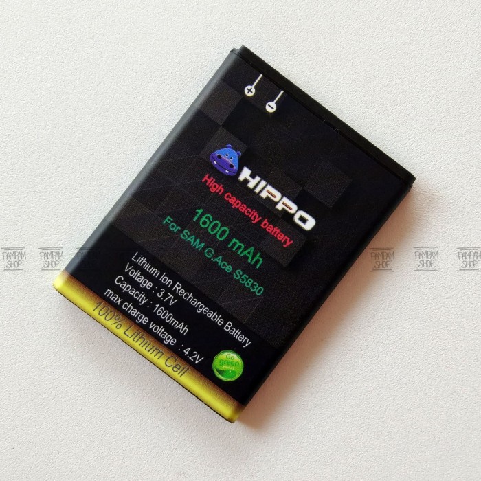 Baterai Hippo Double Power Original Samsung Galaxy Young 1 S6310 Batre