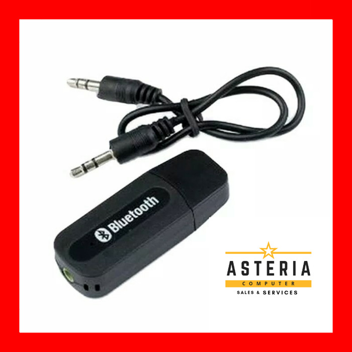 Bluetooth Audio Dongle USB Music Receiver - Hitam