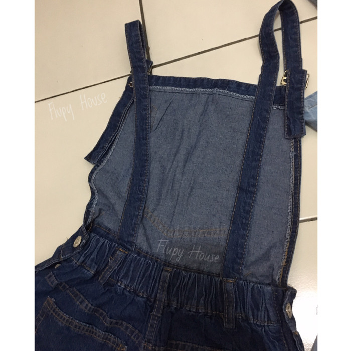 Jual Laris Pocket Overall Jumpsuit Setelan Jeans Baju Celana Kodok Wearpack Ngemplak Sekar Wangii Fashion Tokopedia