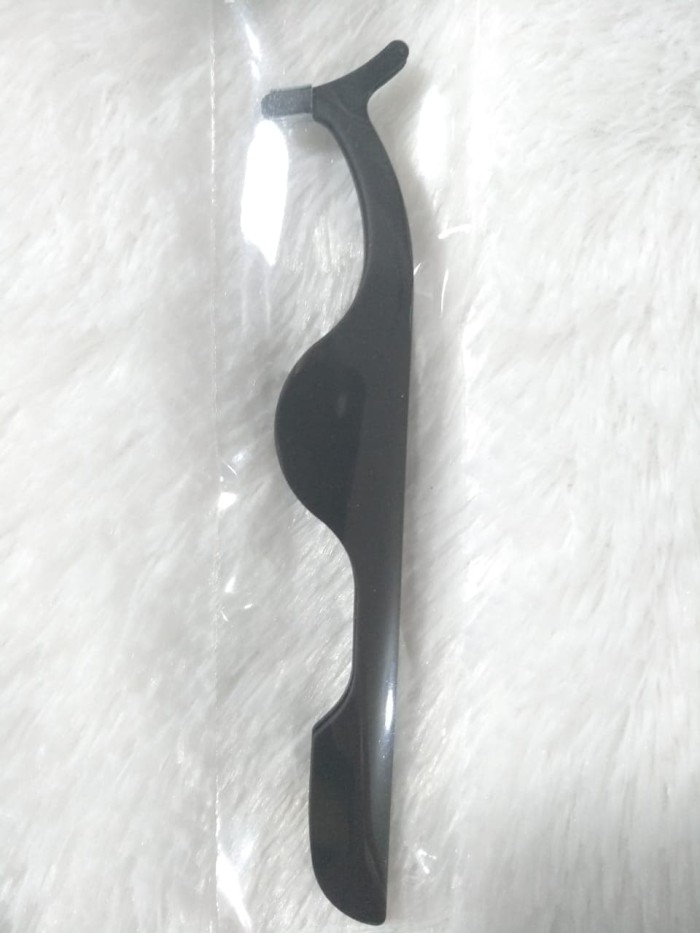 PENJEPIT ALAT PEMASANG TWEEZERS PINSET BULU MATA PALSU EYELASH HITAM