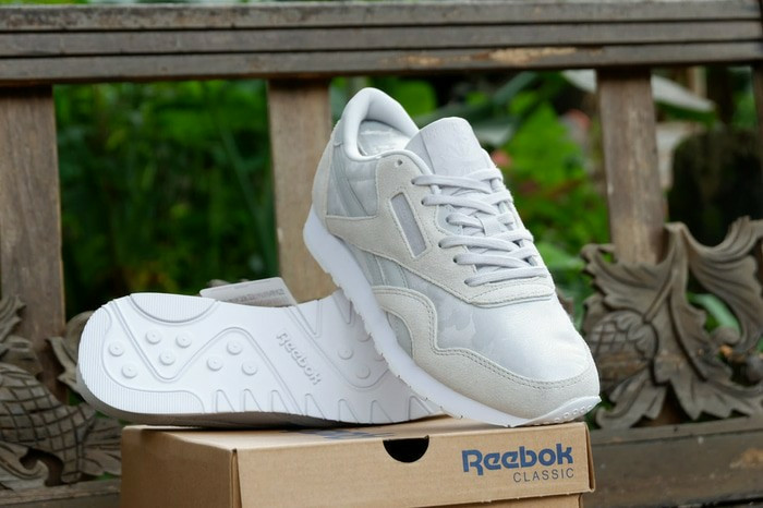 reebok cl nylon grey