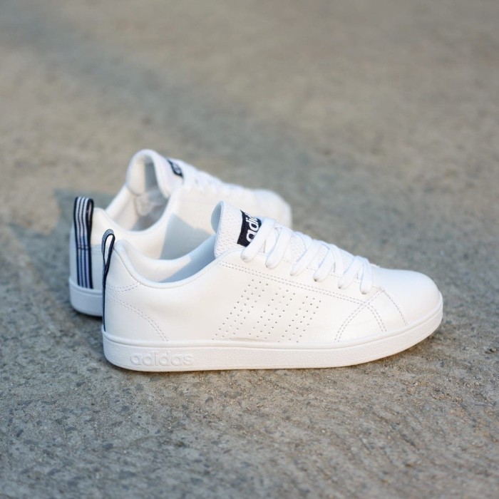 adidas neo advantage white navy