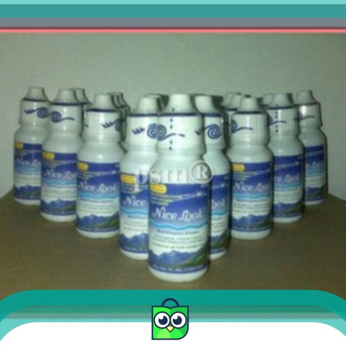 10 sepuluh Botol cairan softlens Nicelook 60ml