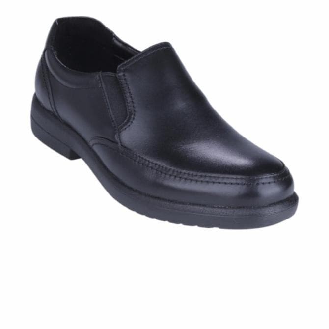 Ns Sale Hush Puppies Sepatu Slip On Pria Reign Slip On - Black