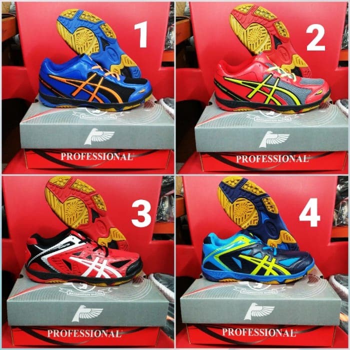 Sepatu Pria Olahraga Badminton/Bulutangkis/voli/Tenis Original Murah