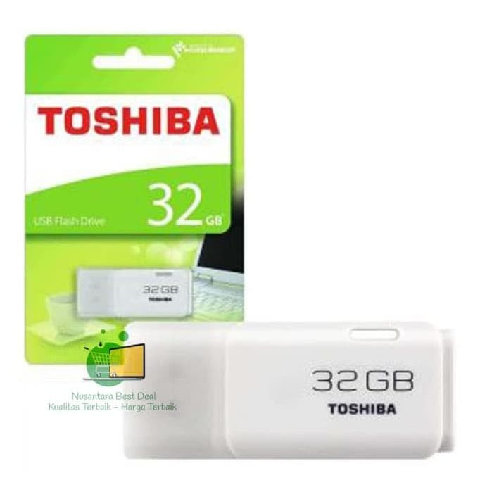 Toshiba USB Flashdisk / FD Hayabusa 32GB Putih Original