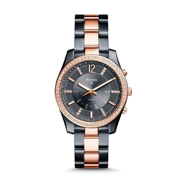 fossil two tone smartwatch