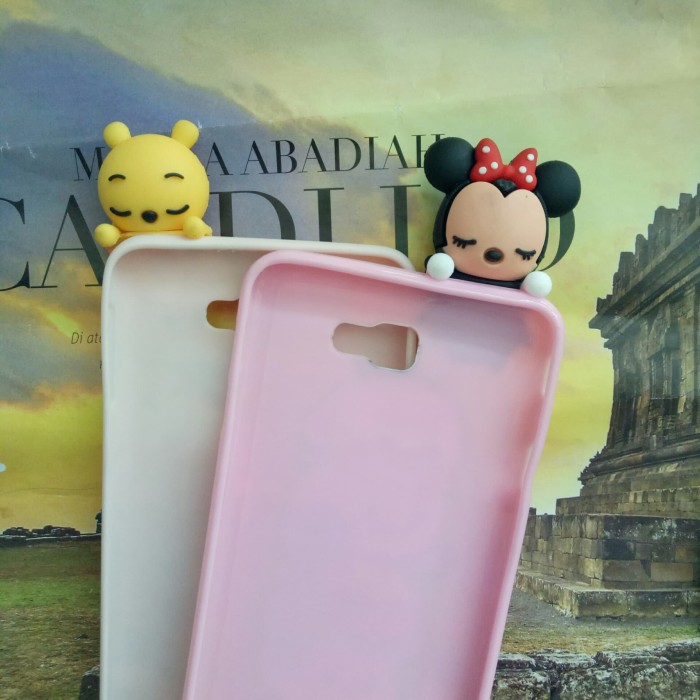 Case SAMSUNG J7 Prime softcase Boneka intip 3D case Lucu