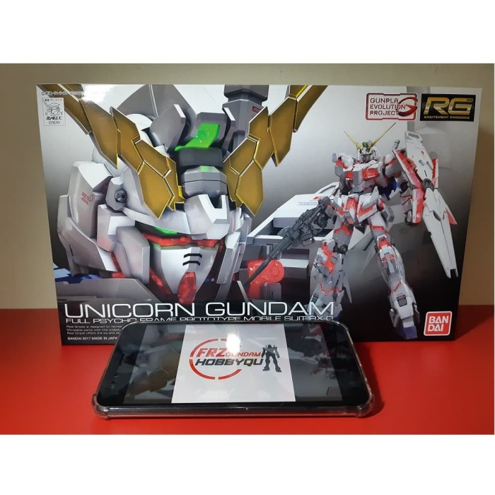 Jual Rg Unicorn Gundam Murah Original Bandai Asli Jakarta Barat Fransiska Stores Tokopedia
