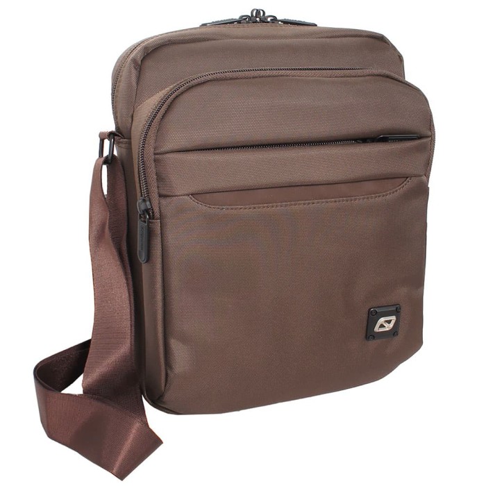 ... Navy Club Tas Selempang Tablet Ipad 5537 Bahan Anti air Waterproof Coklat