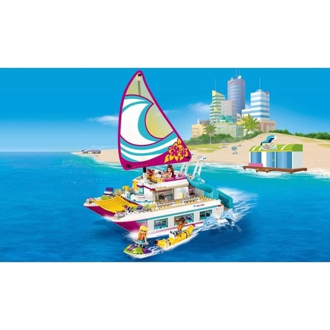 Jual Lego Friends 41317 Sunshine Catamaran Lepin 01038 Girls Club