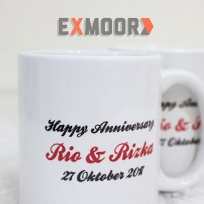 Sale Kado Anniversary Mug Couple Say Your Love aksesoris perkakas