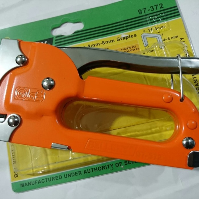 STAPLE GUN TACKER Merk SELLERY USA / Hekter Staples Tembak