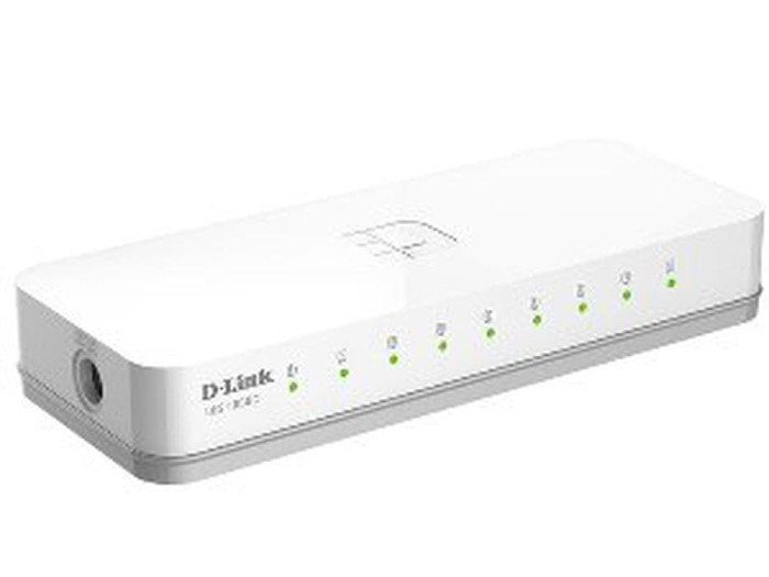 SWITCH HUB D LINK 8PORT 10sampai100MBPS DES 1008C Paling Laris