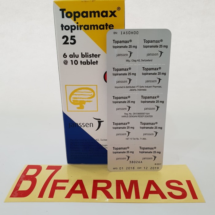 topamax 25mg tablets