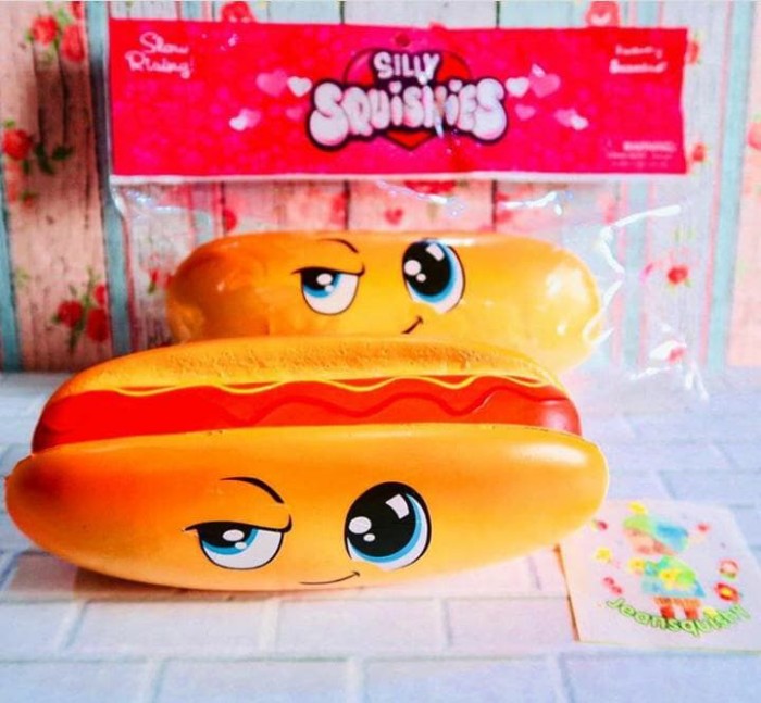 squishy hot dog
