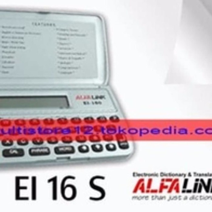 BEST SELLER Baru Alfalink Ei 16 S Kamus Elektronik U002F Digital Dict