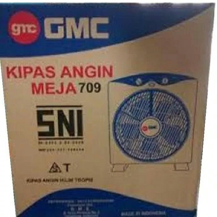 Kipas Angin kotak GMC 709 (12")/ Box fan GMC 12"
