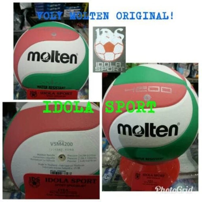 BOLA VOLY VOLLEY VOLI MOLTEN V5M 4200 ORIGINAL FIBA MURAH MURAH