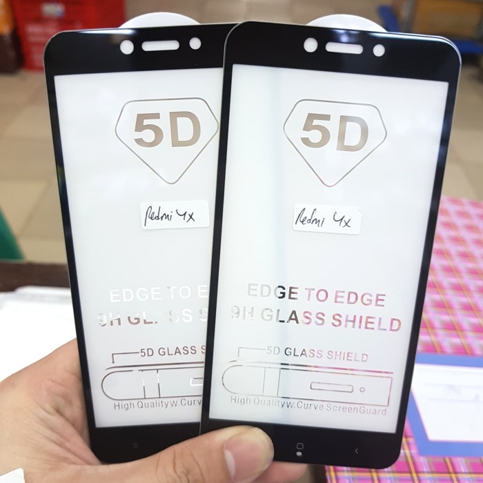 Jual TEMPERED GLASS FULL LEM 5D XIAOMI REDMI 4X REDMI 4X