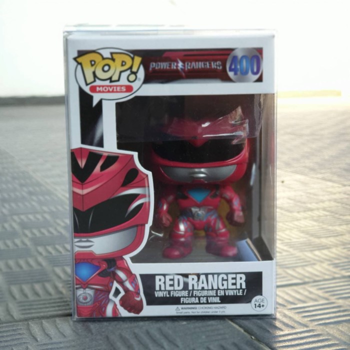 Power Rangers Red Ranger #400 Vinyl Action Figure /"NEW/" Funko POP Movies