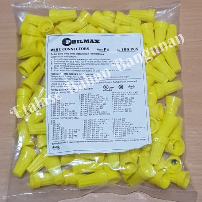 Lasdop Philmax 4mm Isi 100 Pcs