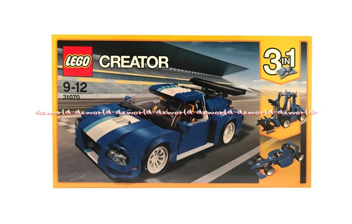 Jual Lego Creator 31070 Mobil Balap Turbo Track Racer Mainan Block