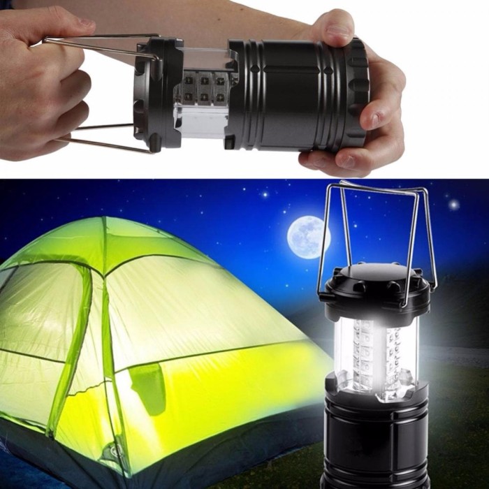 Jual Lampu Lentera Camping Lantern 30 LED Water Resistant Terang Emergency Jakarta Barat