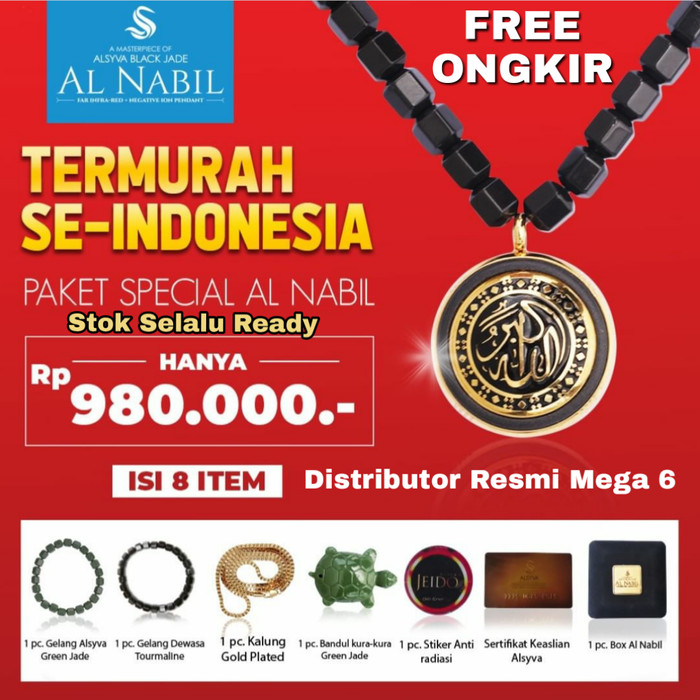 TASBIH DAN KALUNG KESEHATAN AL NABIL dijamin ASLI 100