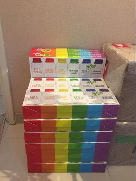 ... Botol Asi Kaca Rainbow Baby Pax 150 Ml 6 Pcs