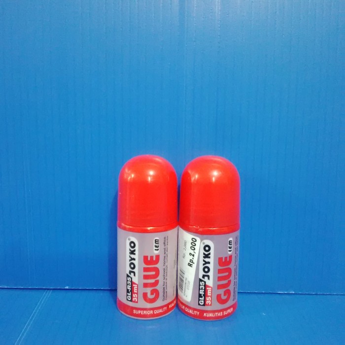 LEM CAIR JOYKO MINI 35ML GL R35 Lem Joyko Merah Cair Kertas