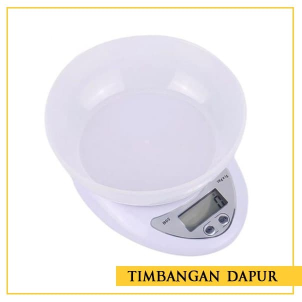 Timbangan Dapur Digital Mangkok Mangkuk Electronic Kitchen Scale Murah