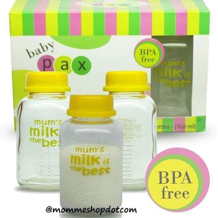 harga Botol Asi Kaca Baby Pax 150ml 3in1 Blanja.com